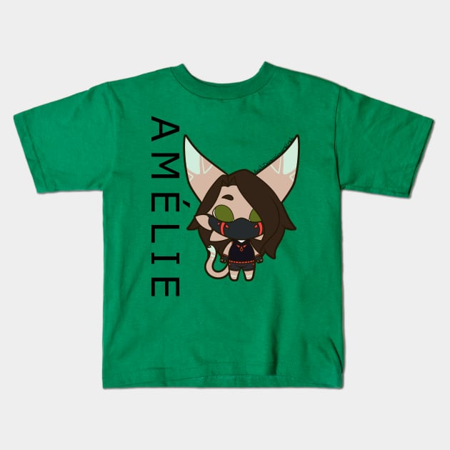 CREATOR AMELIE Kids T-Shirt by CrazyMeliMelo